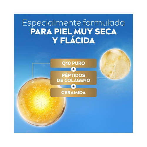 NIVEA Q10 Collagen expert Crema facial de día y noche con acción antiarrugas 50 ml. 