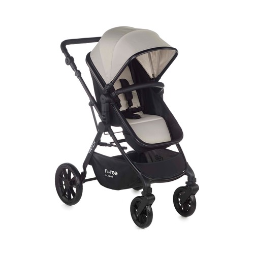 Coche NURSE by JANÉ combi trio 2en1;, ligera, hasta bebes de 22kg, color Iron 