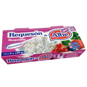 ALBE Requesón light ALBE packs 2 uds. x 150 g.