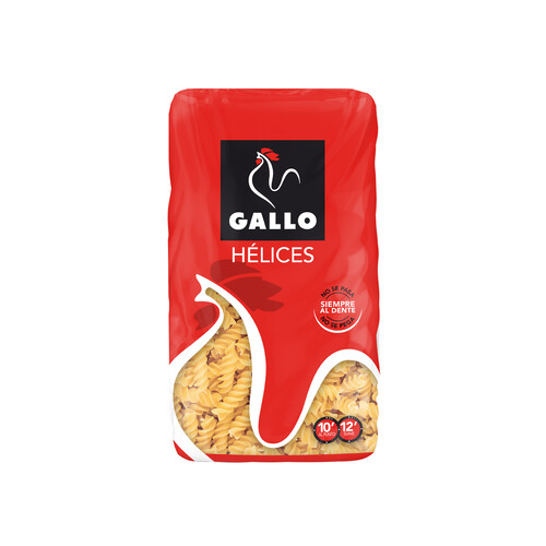 GALLO Pasta hélice GALLO paquete de 450 g.