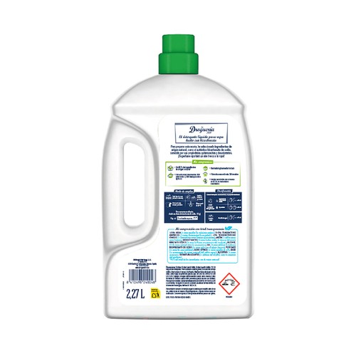 LA DROGUERIA 1919 Detergente líquido  hecho con bicarbonato, aroma fresco 2.27 l, 50 lavados.