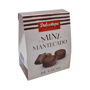 Imagen de DULCESTEPA Mini mantecados cacao 165 g.
