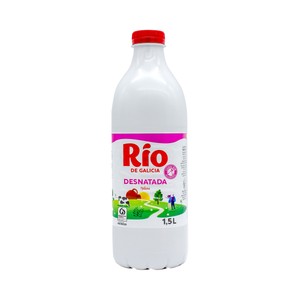 Imagen de RIO Leche de vaca desnatada, de origen gallego 1.5 l.