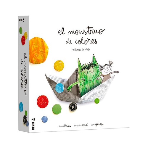 Monstruo de colores, temática viaje. DEVIR IBERIA