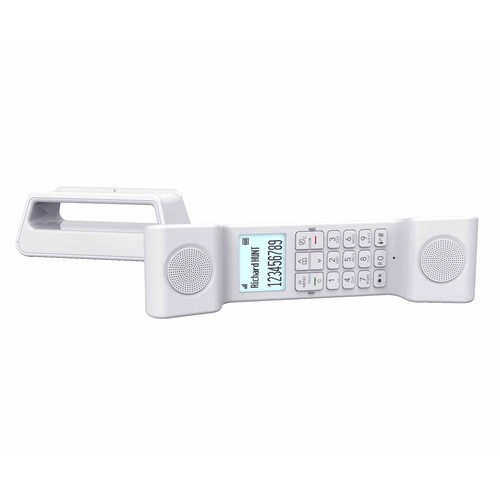 Teléfono inalámbrico ALCATEL Epure Iconic color blanco.
