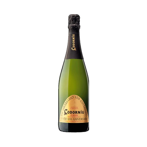 CODORNIU 150 Aniversario Cava brut ecológico botella 75 cl.