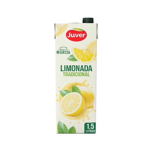 JUVER Limonada tradicional 1,5 l.