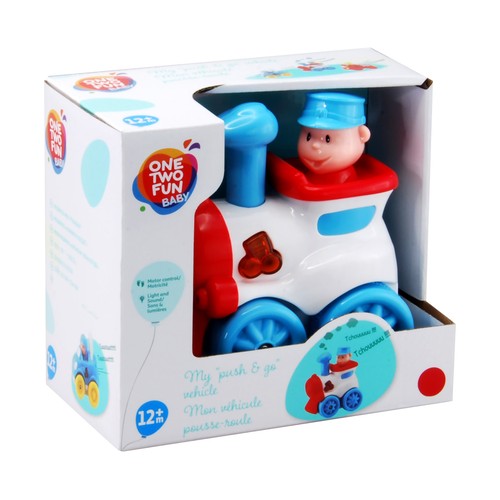 Divertido vehículo, tres modelos diferentes, corre pulsando un botón ONE TWO FUN ALCAMPO.