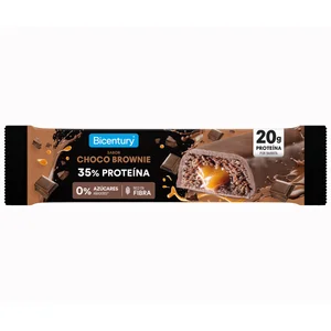 BICENTURY Barrita proteica de chocolate brownie 57 g. 