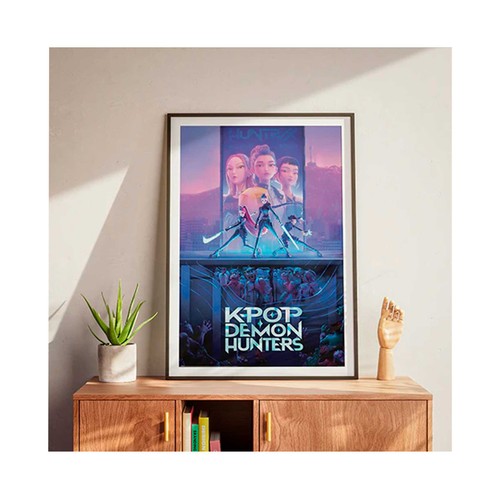 Máxi Póster K-Pop Demon Hunters. Movie Key Art 61×91cm, PYRAMID.