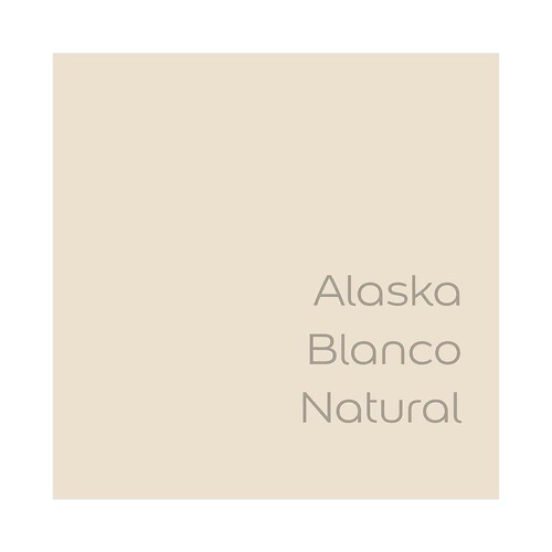 Pintura para paredes monocapa BRUGUER Colores del mundo Alaska Blanco Natural, 4L.