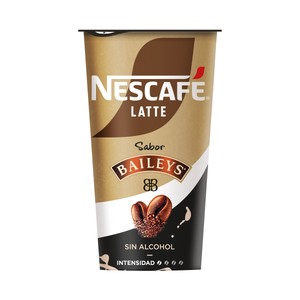 Imagen de NESCAFÉ Latte Bebida de leche y café con sabor Baileys sin alcohol 205 ml.
