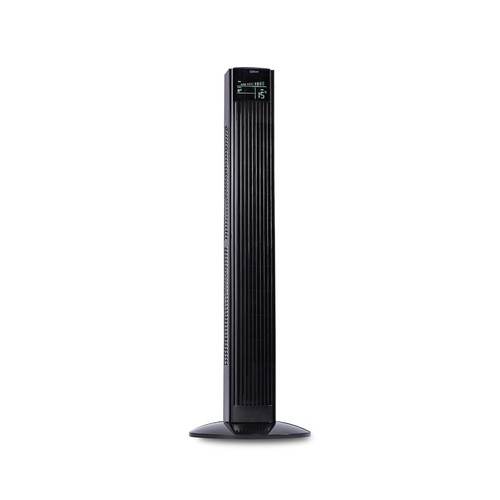 Ventilador de torre oscilante con mando a distancia QILIVE Q.5295, potencia 45W, 3 velocidades, temporizador, altura 91cm.