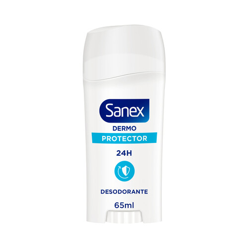 SANEX Desodorante en stick para mujer con protección anti olor de hasta 24 horas SANEX Dermo protección 65 ml.