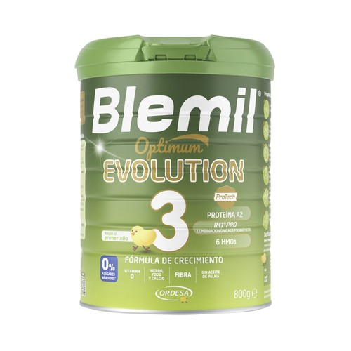 BLEMIL Optimum evolution 3 Leche de crecimiento, a partir de 12 meses 800 g.