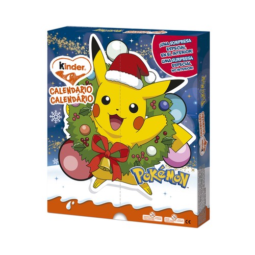 KINDER Calendario Pokémon 198 g.