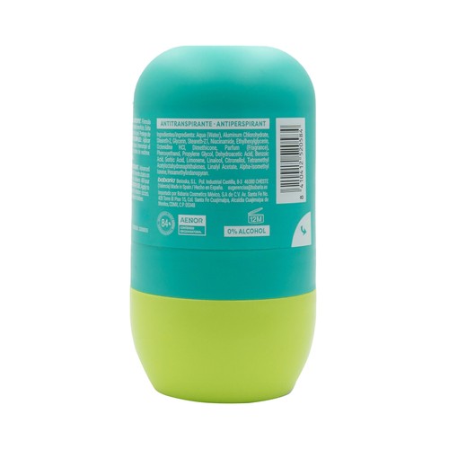BABARIA Duo invisible & anti-spot Desodorante roll on unisex, antitranspirante hasta 48 horas.