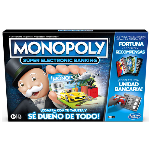 Monopoly Super Electronic Banking +8 Años
