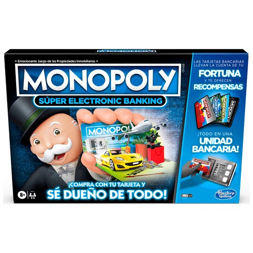 Monopoly Super Electronic Banking +8 Años
