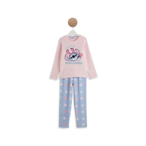 Pijama tacto peluche Disney STITCH, talla 6.