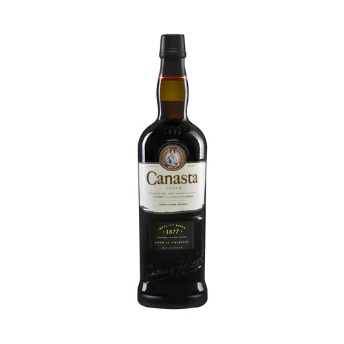 CANASTA Cream Vino oloroso dulce con D.O. Jerez-Xeres-Sherry botella 75 cl.