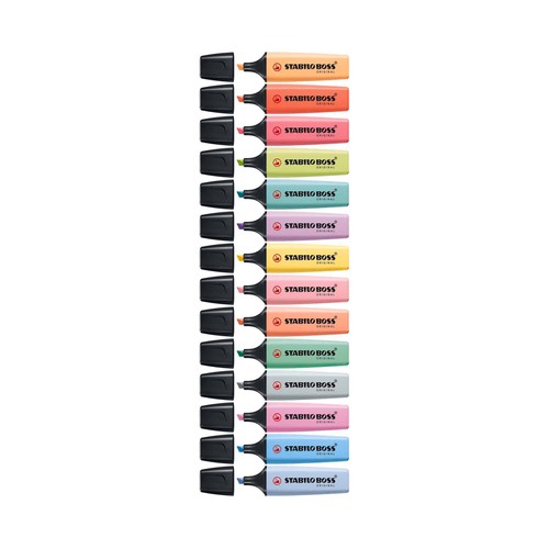 Marcador STABILO BOSS ORIGINAL Pastel - Estuche de 8 colores