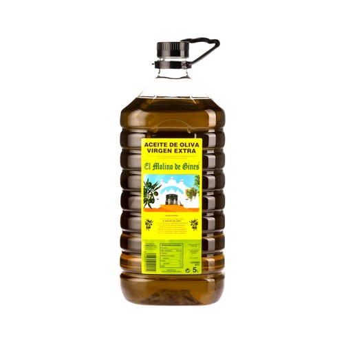 EL MOLINO d GINÉS Aceite de oliva virgen extra garrafa 5 l.