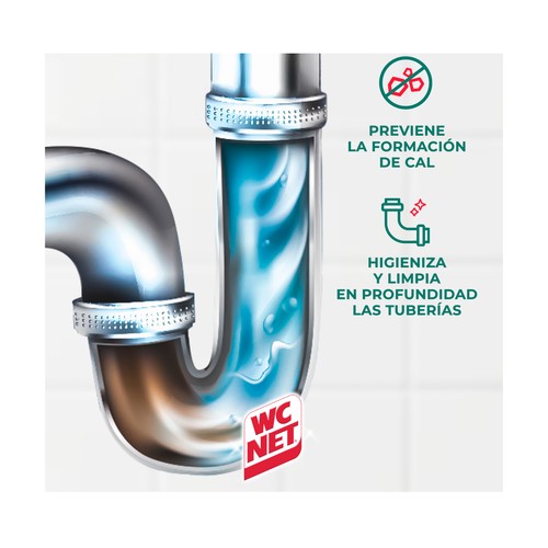 WC NET Desatascador de tuberías1 litro