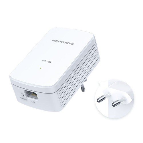 Powerline starter kit MERCUSYS MP500, AV1000 Gigabit