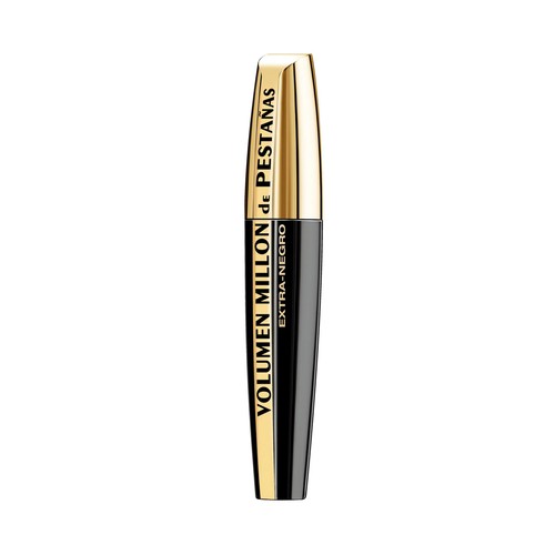 L"ORÉAL PARIS  Volumen millón de pestañas Tono 003 Negro Máscara de pestañas efecto volumen.