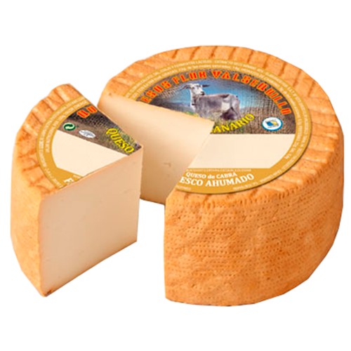 Queso fresco de cabra ahumado FLOR VALSEQUILLO 340g.