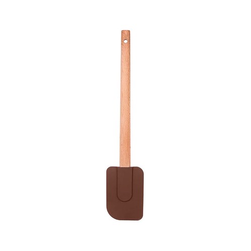 Espátula de cocina de silicona con mango de madera, ALCAMPO.