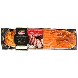 Solomillo de cerdo macerado en salsa barbacoa EL POZO Extratierno.
