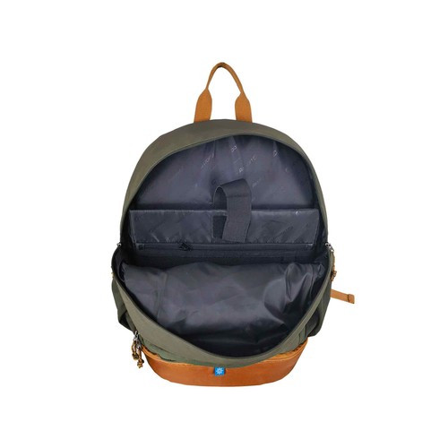 Mochila de viaje Atenas M 20L, color verde AIRPORT ALCAMPO.