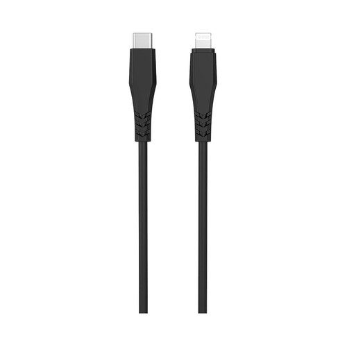 Cable USB C a USB lightning QILIVE 600183171 , longitud 1,2 metros, color negro