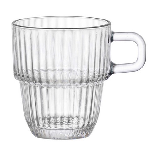 Taza 8.9cl vidrio, modelo Barshine para espresso. BORMIOLI