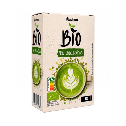 PRODUCTO ALCAMPO Bio Té Matcha ecológico 10 x 1.5 g.