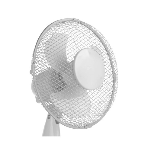 Ventilador de sobremesa QILIVE Q.6723, 22W, diámetro 23cm, oscilante.