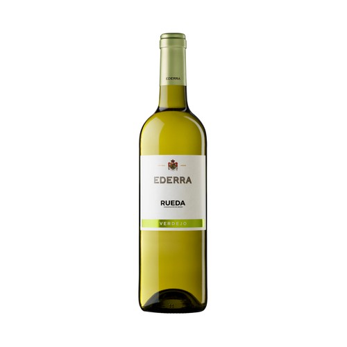 EDERRA  Vino blanco verdejo con D.O. Rueda botella 75 cl.