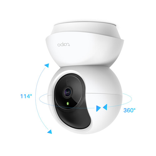 Cámara de seguridad WIFI TP-LINK TC70, 1080p, visión 360º, detección de movimientos, visión nocturna.