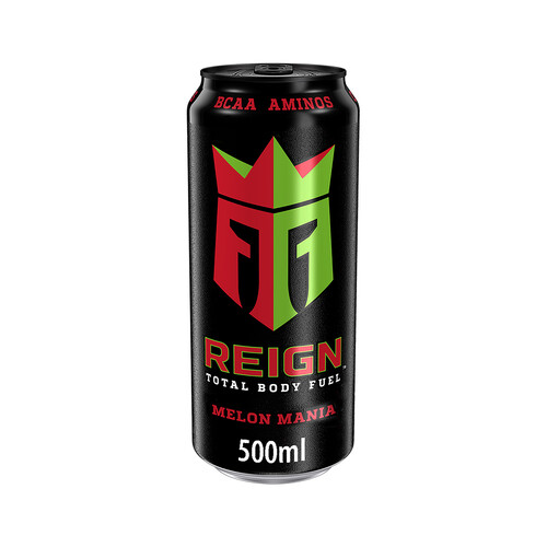 REIGN Bebida deportiva Melón Manía lata 50 cl.