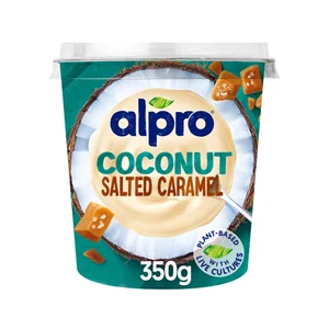 ALPRO Especialidad fermentada de coco con caramelo salado 340 g.