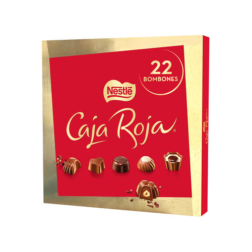 Bombones surtidos CAJA ROJA DE NESTLÉ 200 g.