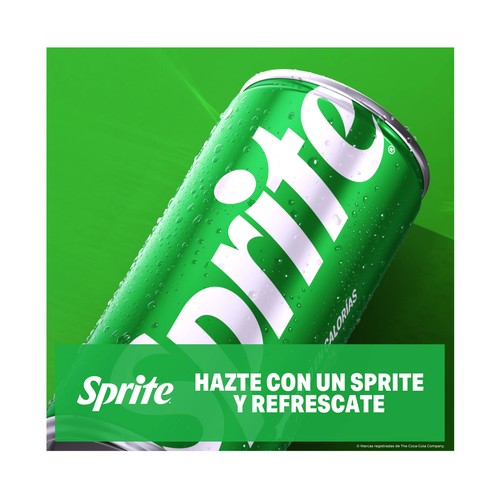 SPRITE Refresco con gas de lima limón lata 500 ml.
