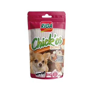 RIGA Bocaditos con sabor a pollo para perros RIGA CHICK"OS BONE 80 g-