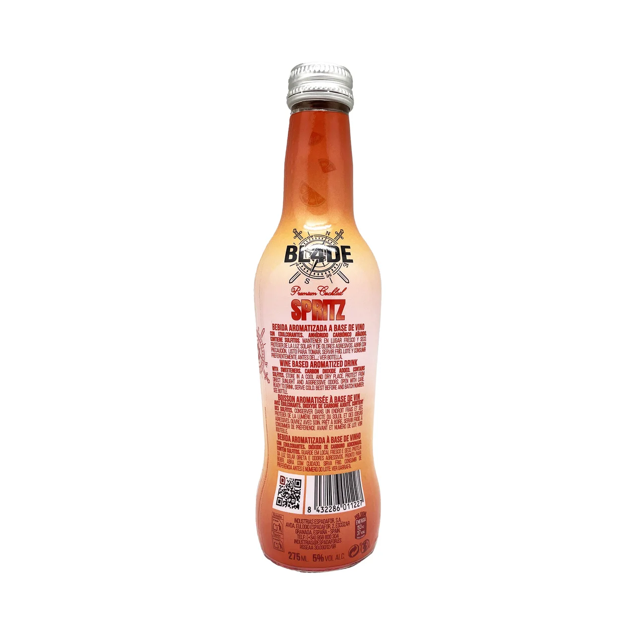 Premium Sprtiz listo para tomar botella 27.5 cl.