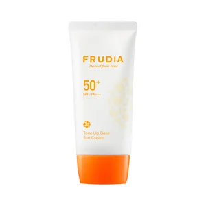 FRUDIA Protector solar tonificante y aclarante con FPS 50+ (muy alto) 50 g.