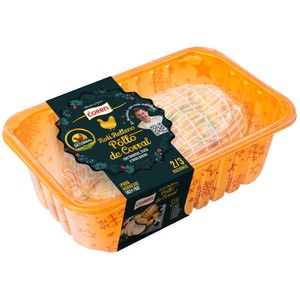Imagen de COREN Roti de pollo de corral relleno con boletus, trufa y uvas pasas 750 g.
