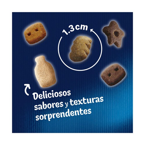 FELIX Snacks gatos. delicias de leche PURINA FÉLIX Party Mix 60 g.