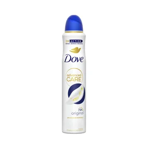 DOVE Advanced care original Desodorante en spray para mujer, antitranspirante hasta 72 horas 200 ml.